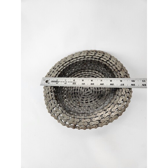 Bike Chain Bowl 10" * Conversation Piece Shimano MTB Road Mountain Trail - Fun!‎ - Picture 5 of 12